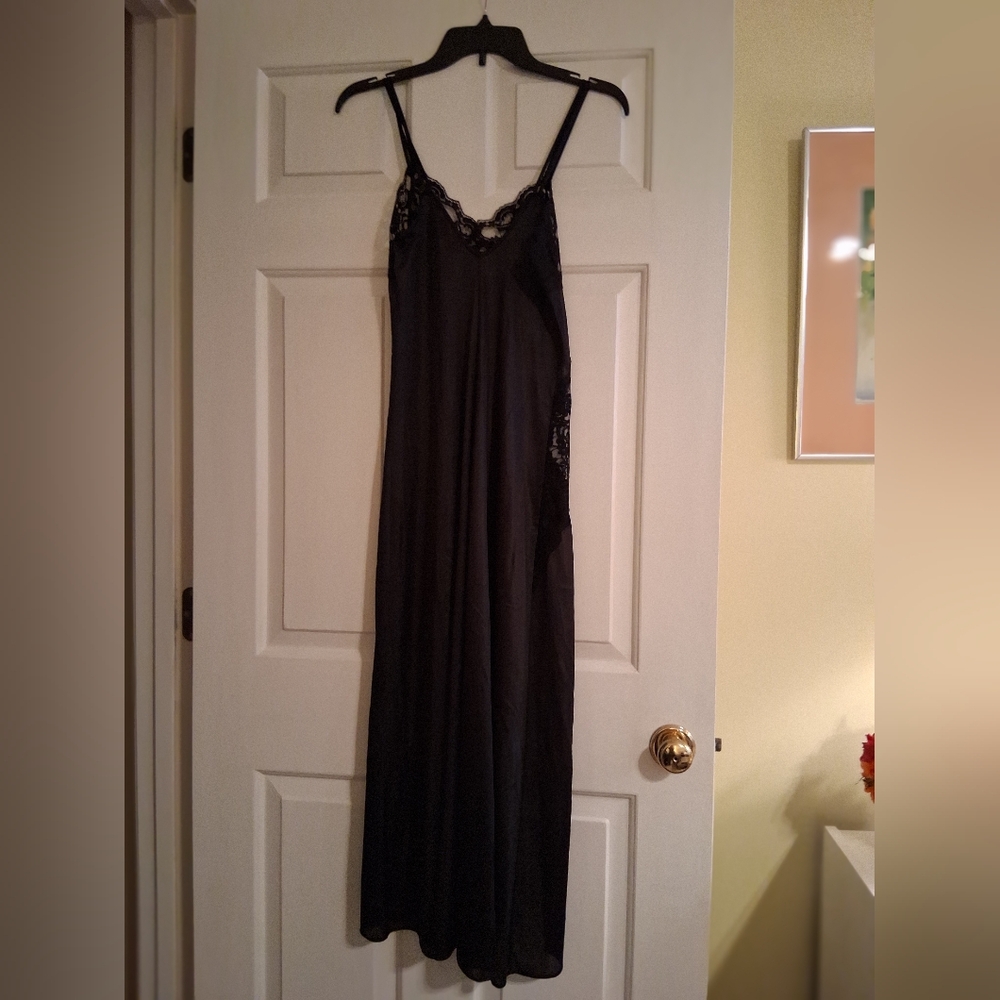 Frederick's of Hollywood Midnight Black Chemise